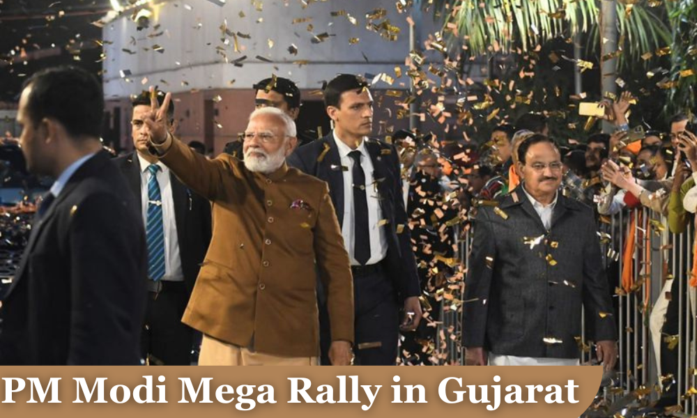 PM Modi Mega Rally in Gujarat