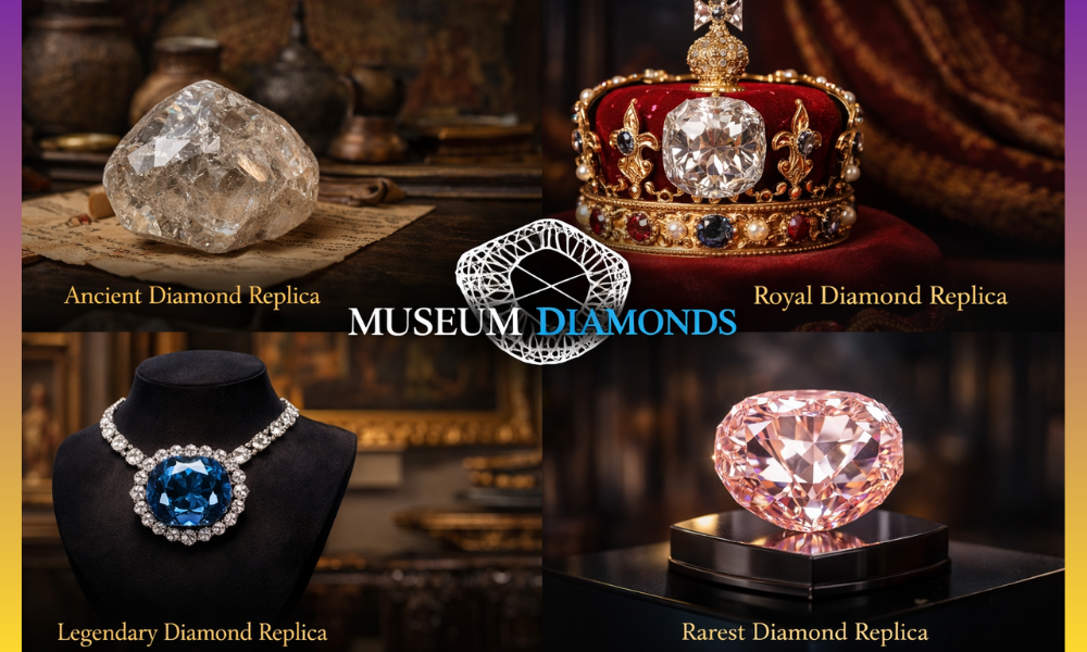 Ancient, Royal & Legendary Diamond Replicas – Exploring the World’s Rarest Diamond Replica