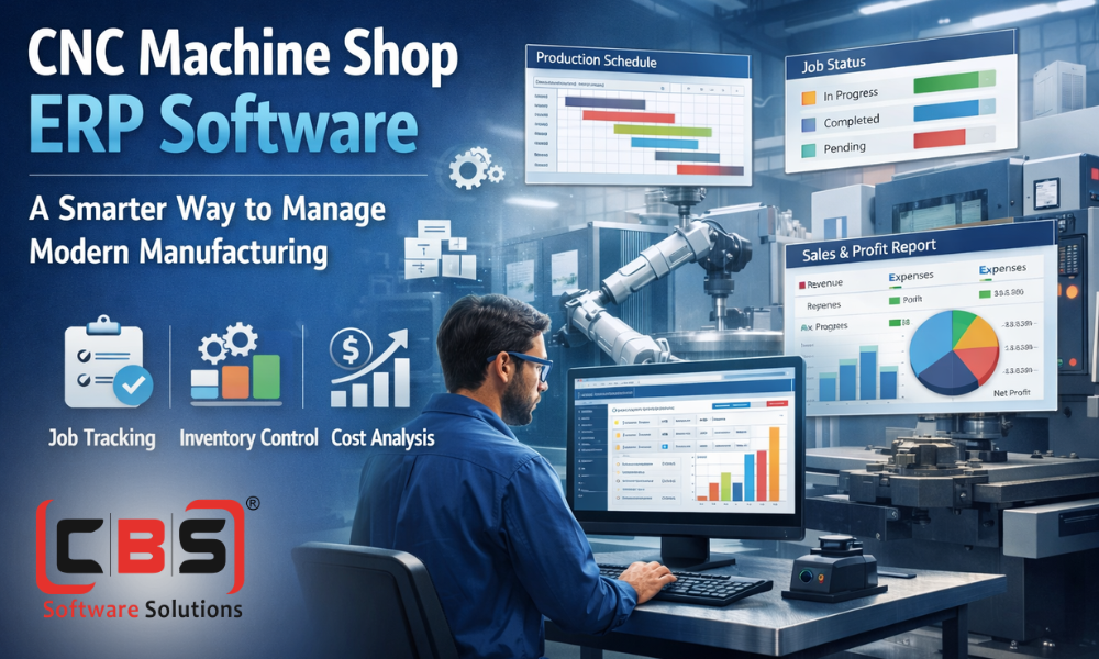 CNC Machine Shop ERP Software