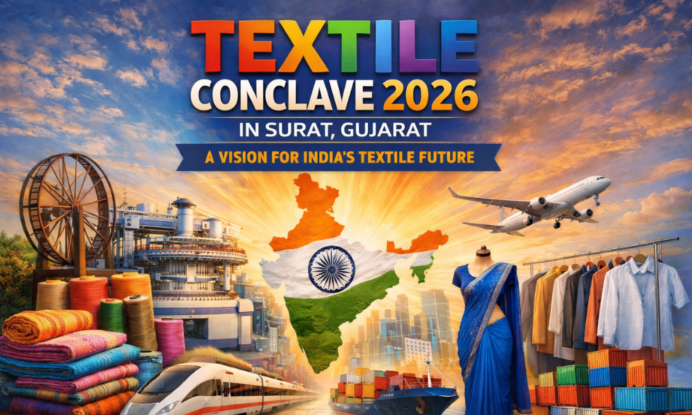Textile Conclave 2026 in Surat Gujarat by SGCCI & Bhilosa A Vision for India’s Textile Future
