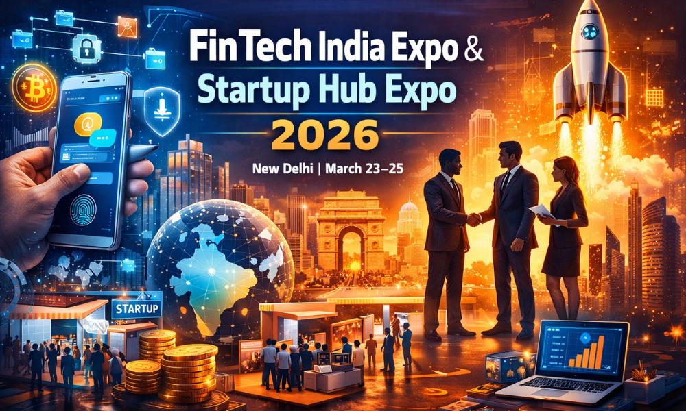 FinTech India Expo & Startup Hub Expo 2026 Major Digital Finance Event Begins in New Delhi