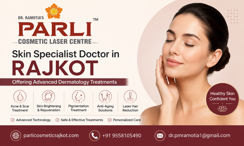 Skin Specialist Doctor in Rajkot Offering Advanced Dermatology Treatments