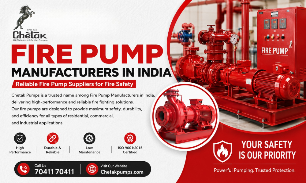 Fire Pump Manufacturers in India Reliable Fire Pump Suppliers for Fire Safety