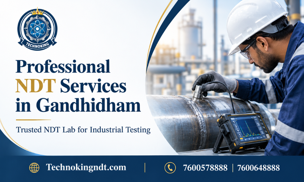 Professional NDT Services in Gandhidham – Trusted NDT Lab for Industrial Testing